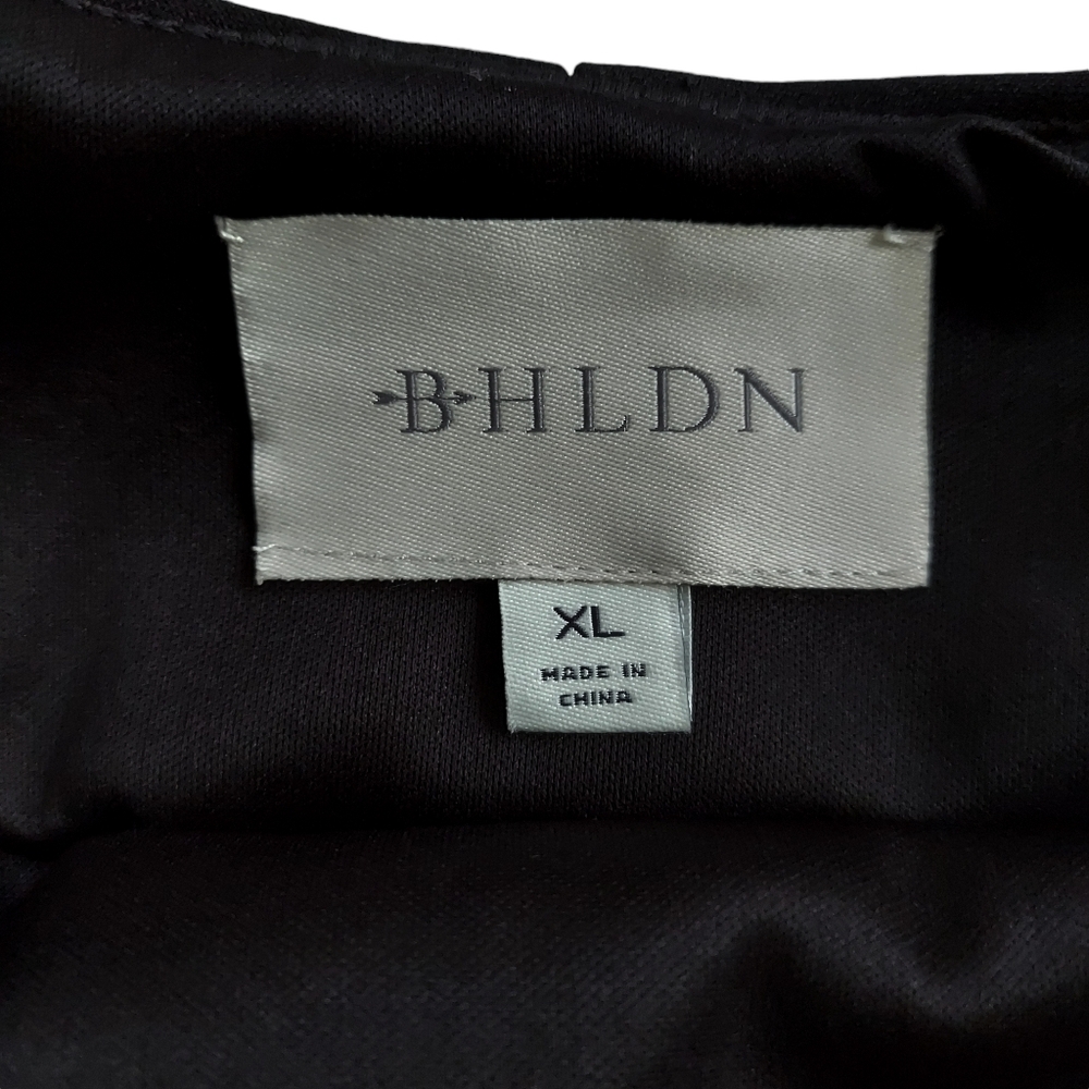 BHLDN Off-Shoulder Black Mini Dress Cocktail New Year’s Party Formal - Picture 7 of 12